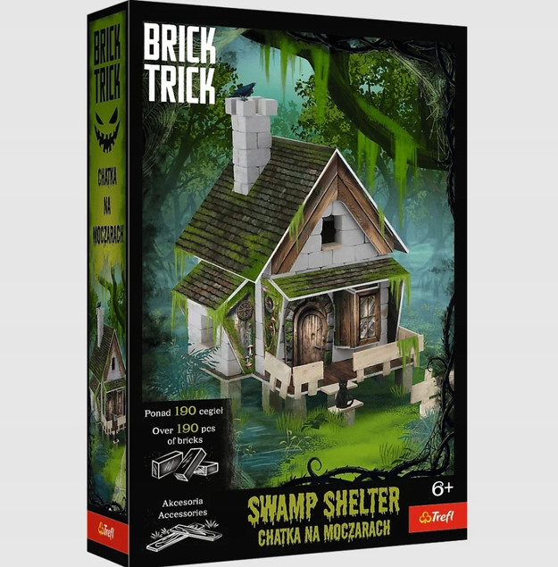 Brick Trick Buduj z Cegły Chatka Na Moczarach