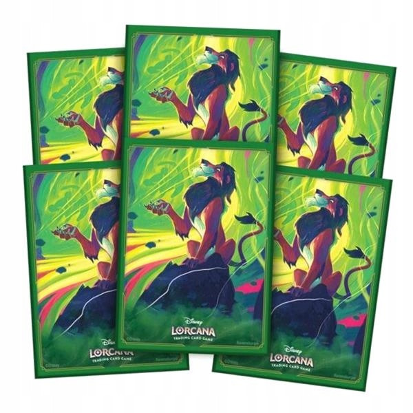 Disney Lorcana Azurite Sea Koszulki na karty Scar