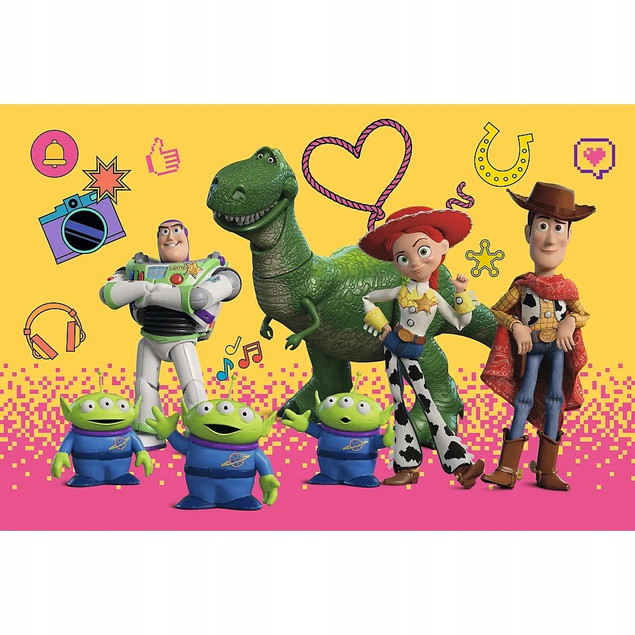 Trefl Puzzle 24 Elementy Maxi Zabawki i Przyjaciele 14394 TR