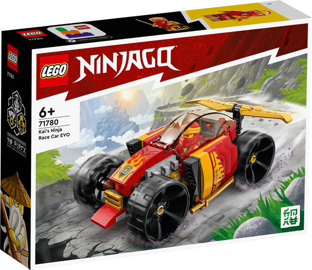 LEGO Ninjago Samochód Wyścigowy Ninja Kaia EVO 94 el. 6+ 71780