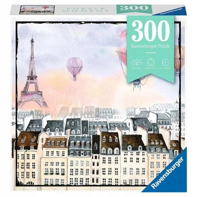 Puzzle Moment 300 Paryż - widok miasta z balonami