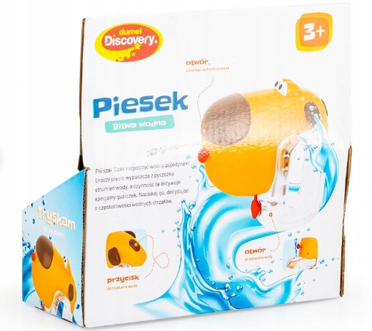 Pistolet na wodę Dumel Piesek Bitwa Wodna