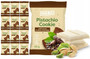 FRANK&OLI Ciastko Miękkie PISTACJA KAKAO BIAŁA CZEKOLADA Bez Cukru 45g x12