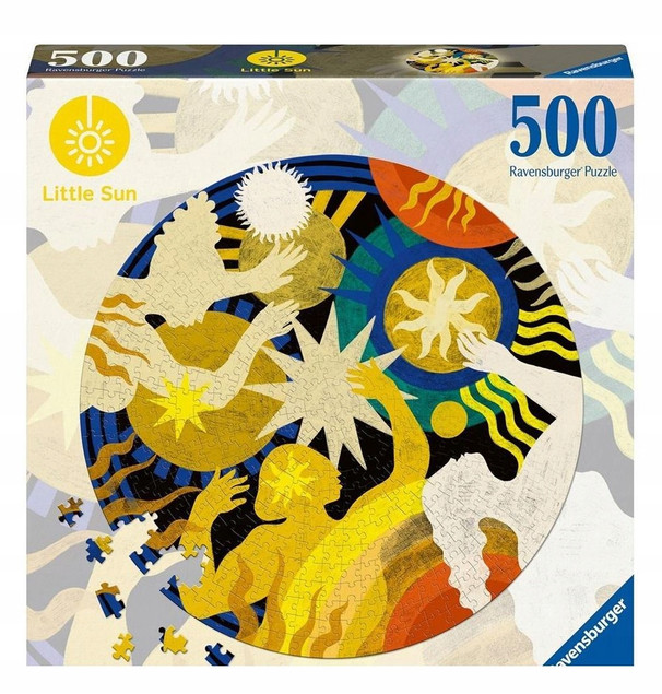 PUZZLE 2D 500 MAŁE SŁOŃCE. ZAANGAŻOWANIE