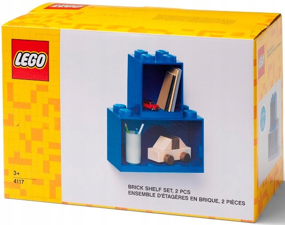LEGO(R) zestaw półek czerwony
