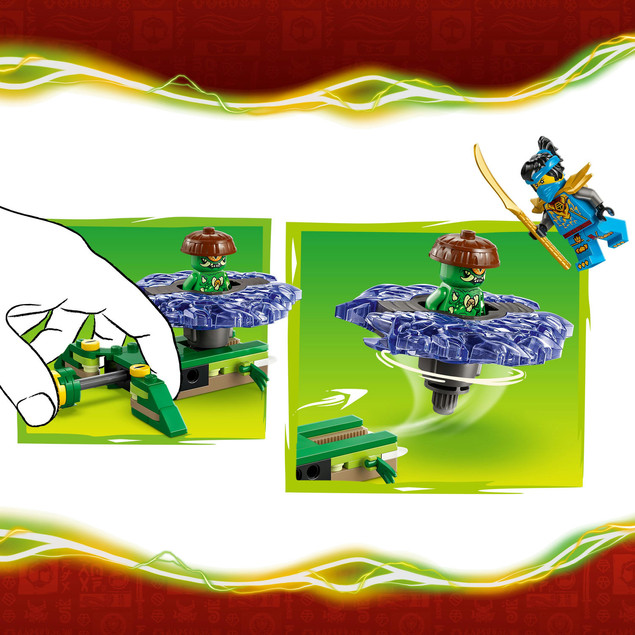 LEGO NINJAGO Nya vs Mutanci Spinner 71849 - Akcja Dragons Rising