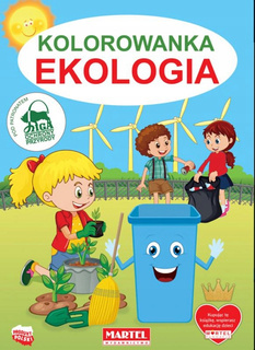 Kolorowanka Ekologia Recykling Segregacja Śmieci Ochrona Przyrody Martel