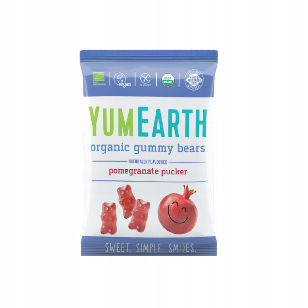 Żelki o smaku granatu YumEarth 50 g