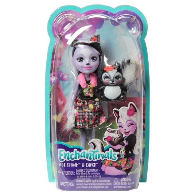 LALKA Sage Skunk + Caper ENCHANTIMALS TXM72