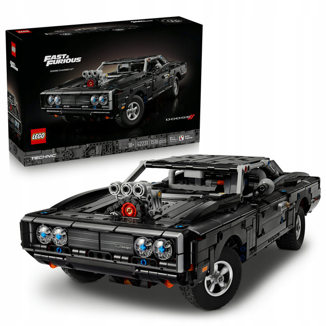 LEGO Technic 42231 Dodge Charger R/T Szybcy i Wściekli – Model Dominika Toretto