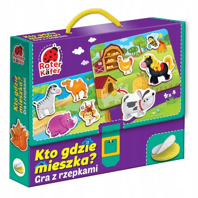 Kto gdzie mieszka gra edukacyjna