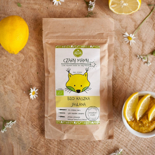 3x HELPA Ekologiczna Kaszka Dla Dzieci Bio Jaglana Czary Mamy (3x200g)