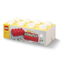 Pojemnik klocek LEGO Brick 8 Biały