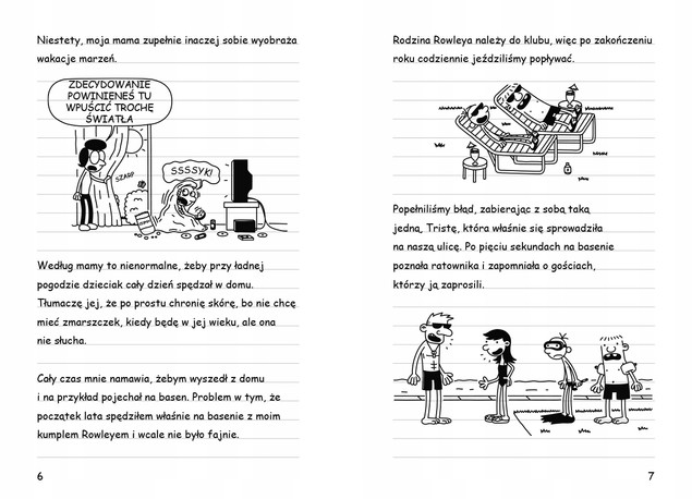 Dziennik Cwaniaczka Ubaw Po Pachy Jeff Kinney 6+ Nasza Księgarnia