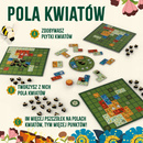 POLA KWIATÓW Gra Planszowa Towarzyska 8+ Nasza Księgarnia