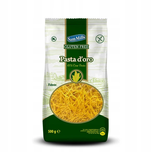 Makaron kukurydziany nitka Sam Mills Pasta D'Oro 500 g