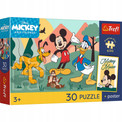 Puzzle Trefl 30 el. Bajkowe Chwile + Plakat Kolekcjonerski Disney