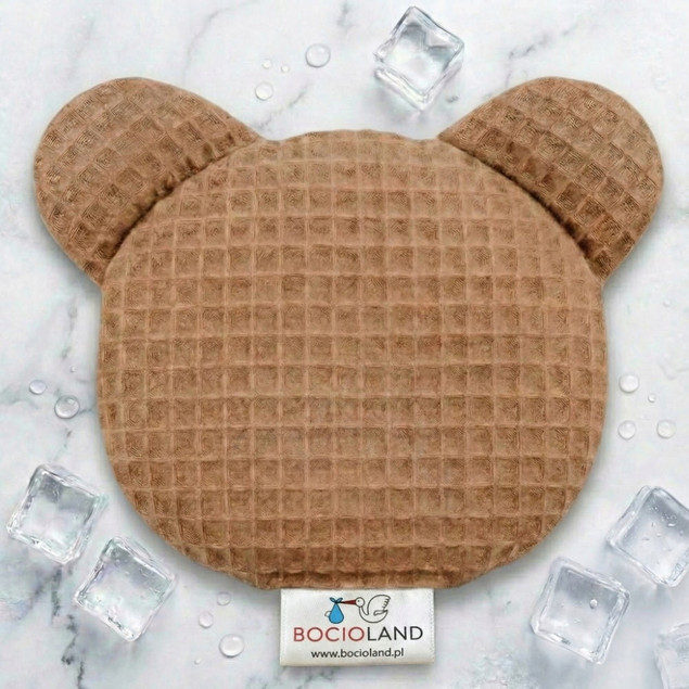 BOCIOLAND Termofor z PESTEK WIŚNI Medyczny Antyalergiczny Na Ból BRĄZ 180g