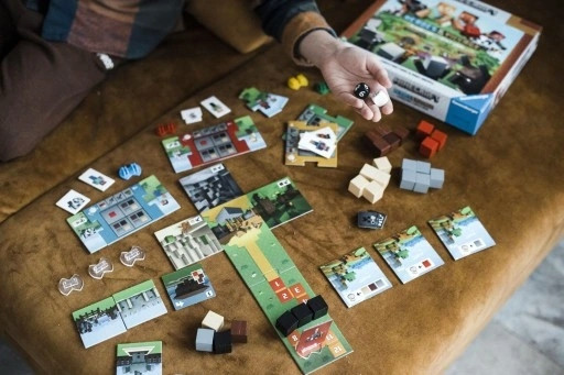 Gra planszowa Minecraft dla dzieci: Uratuj wioskę Ravensburger