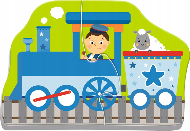 Puzzle Baby Classic POJAZDY TRANSPORTOWE Trefl 36075