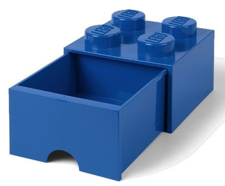 Szuflada klocek LEGO® Brick 4 (Niebieski)