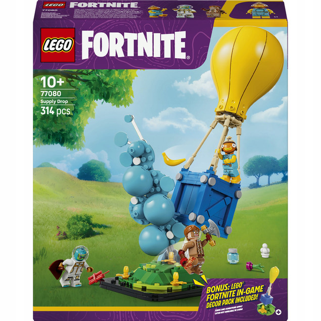 LEGO Fortnite 77080 Zrzut Zapasów Klocki Figurki Gra