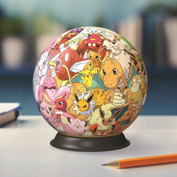 Puzzle 3D Kula: Pokemon / Ravensburger