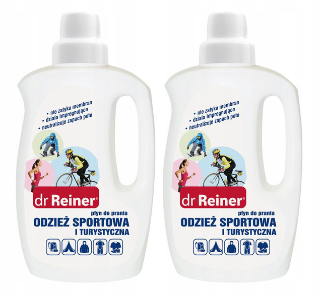 2x DR REINER Płyn Do Prania Odzieży SPORTOWEJ i TURYSTYCZNEJ 1 L