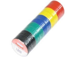 Taśma Kolorowa PVC Zestaw 10 szt. 4.5m Schemat