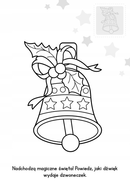 Brzdące Kolorują MAGICZNE ŚWIĘTA Naklejki Świecące W Ciemności 3+ Skrzat