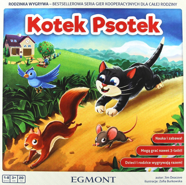 Gra planszowa Gra - Kotek Psotek Egmont