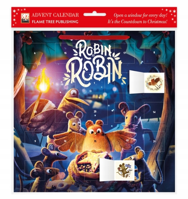 Aardman: Robin Robin Advent Calendar (with stickers) Praca zbiorowa