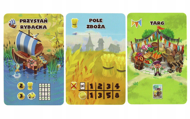 Pierwsza Osada – gra karciana strategiczna, 2-4 graczy, 8+