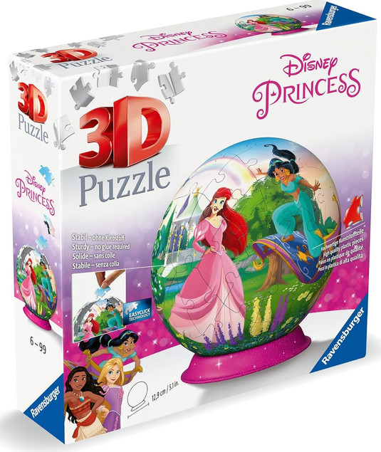 Puzzle Ravensburger 3D Kula: Księżniczki Disney'a