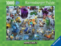 Puzzle Ravensburger 1000 elementów Minecraft Challenge