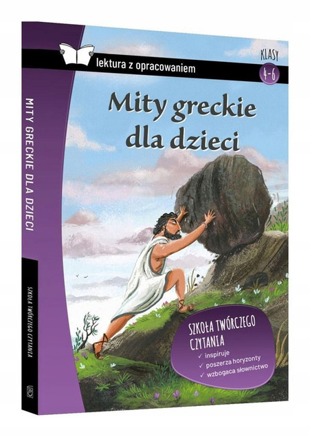 Mity Greckie dla Dzieci Lektura z Opracowaniem