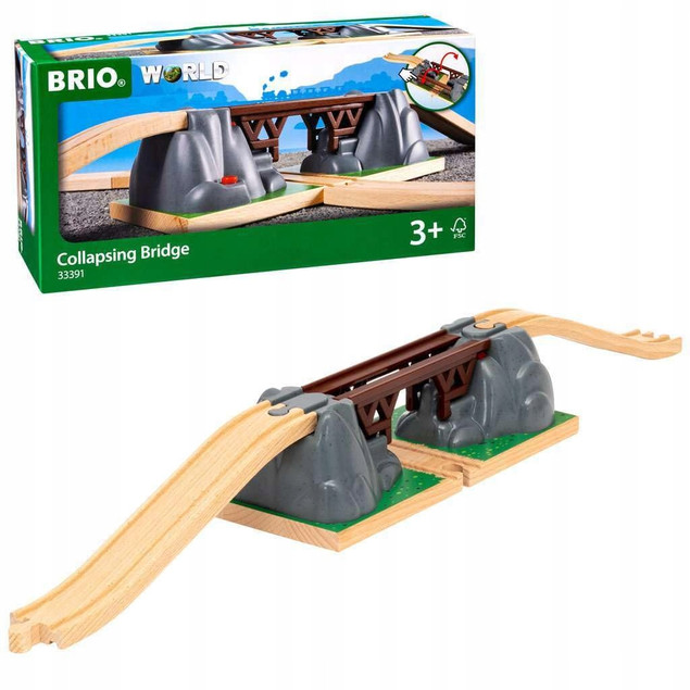 Brio Kolejka Most z zapadnią 33391