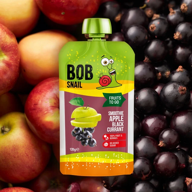 Smoothie Jabłko-Czarna Porzeczka TM BOB SNAIL 1200 g (10х120g)_3
