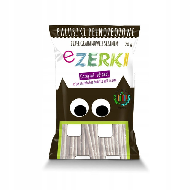 Paluszki Ezerki grahamowe z sezamem 70 g