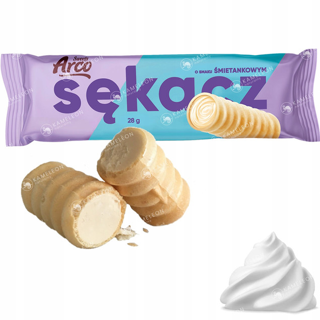 Sękacz Śmietankowy Bez Cukru i Laktozy Arco Sweets 28g