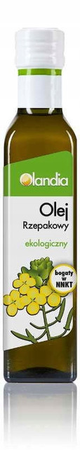 Olej rzepakowy nierafinowany Olandia 250 ml BIO