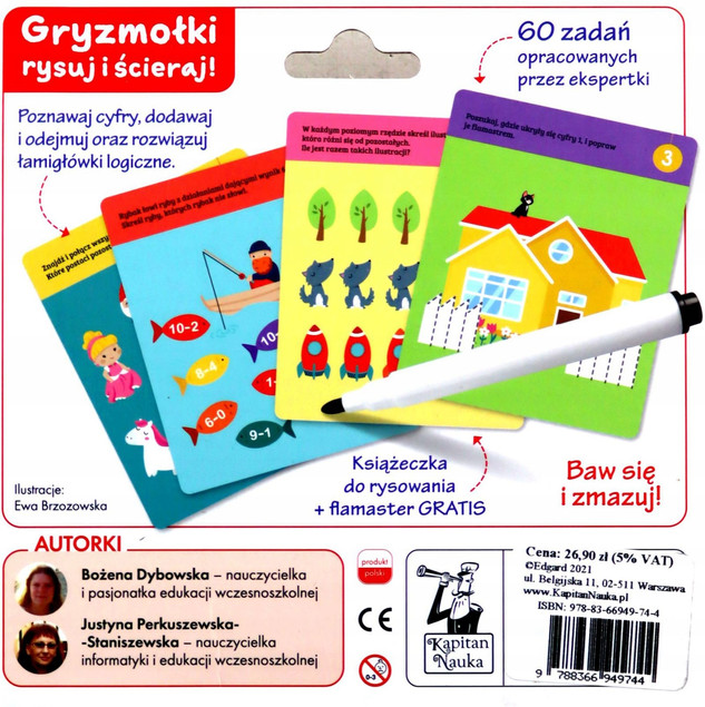 Cyferki. Gryzmołki. Kapitan Nauka wyd. 2