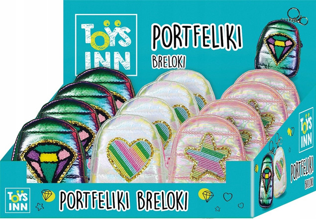 Portfel na Zamek Stnux Puffy dla Dziewczynki