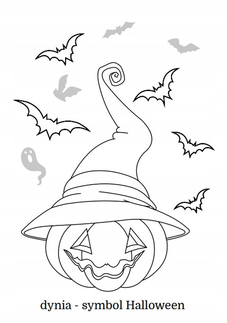 Maluszkowe malowanie. Halloween
