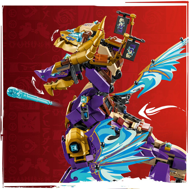 LEGO NINJAGO Arcysmok skupienia (71836) Zestaw klocków 869 elementów