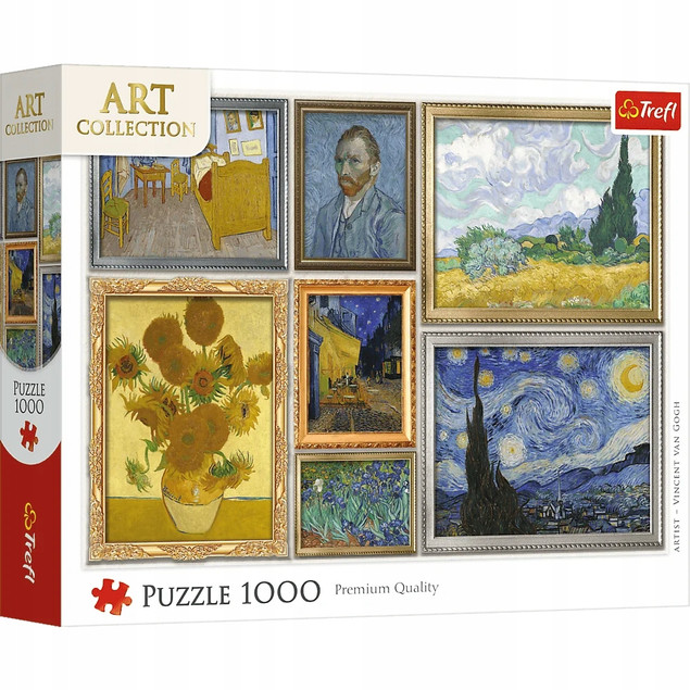 Puzzle Trefl 1000 el. Kolekcja Vincenta van Gogha Art Collection