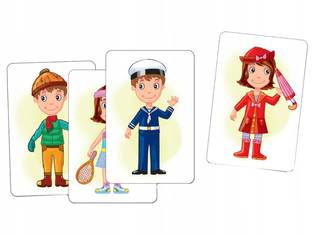 Puzzle Układanka Magnetyczna Ubranka Kostiumy 4+ Alexander 2680