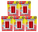 Plastelina CZERWONA Komplet 15 Lasek Szkolna Plastyczna 250g Inspiria x5