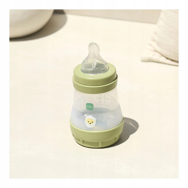 MAM Baby Perfect Start butelka do karmienia antykolkowa zielona 0m+, 160 ml_2