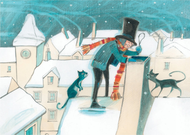 Mikołaj i kominiarz